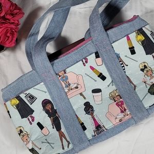 Handmade Denim Bag & Matching Wallet